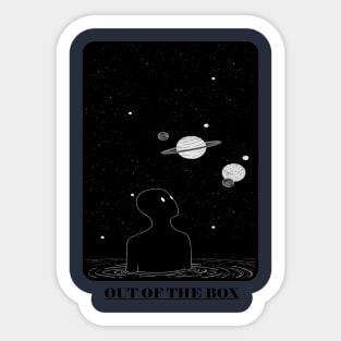 THINK OUT OF THE BOX, NIGHT SERIES Sticker